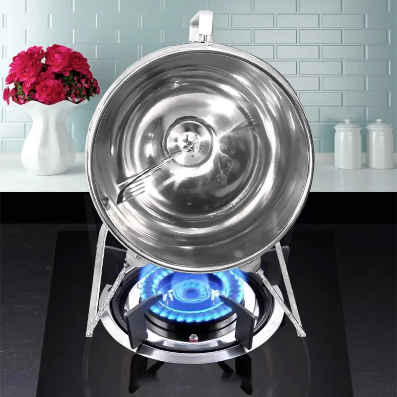 مقلاة تحريك من الفولاذ المقاوم - مراجعة Home Cooking Machine وسعره