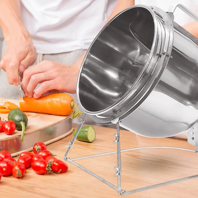مقلاة تحريك من الفولاذ المقاوم - مراجعة Home Cooking Machine وسعره
